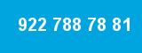 922 788 78 81